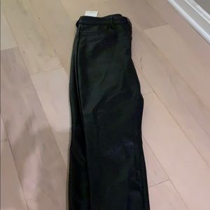 Free people leather skinny pants